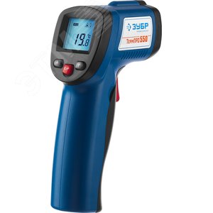 ЗУБР ТермПро-550 -30° +550°С, инфракрасный пирометр, Профессионал (45723-550)