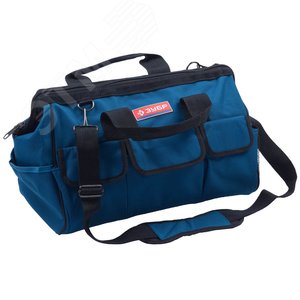 ЗУБР 42 см, сумка для инструментов с 17 карманами (38645-17)