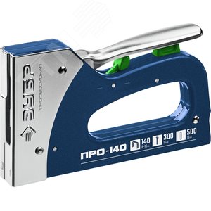 ЗУБР Про-140, скобы тип 140, гвозди тип 300/500, стальной рессорный степлер (4-31573)