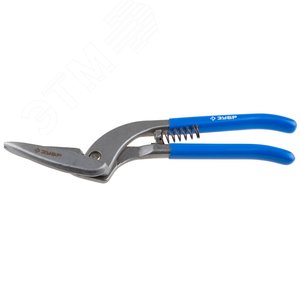 ЗУБР 300 мм, длинный прямой рез, цельнокованые ножницы по металлу, Профессионал (23013-30)