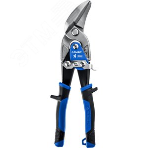 ЗУБР 250 мм, левые усиленные с выносом ножницы по металлу, Профессионал (23130-OL)