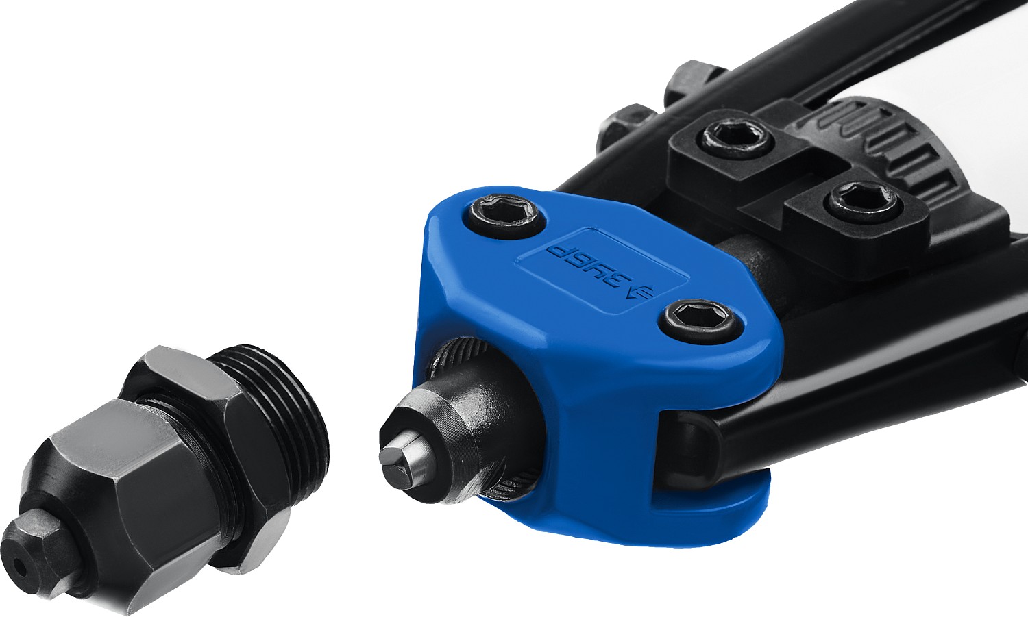 ЗУБР Т-48, 2.4 - 4.8 мм, 290 мм, компактный двуручный заклепочник, Профессионал (31032)