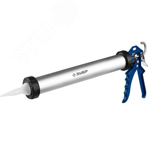 ЗУБР 600 мл, универсальный закрытый, пистолет для герметика, Профессионал (06633-60)