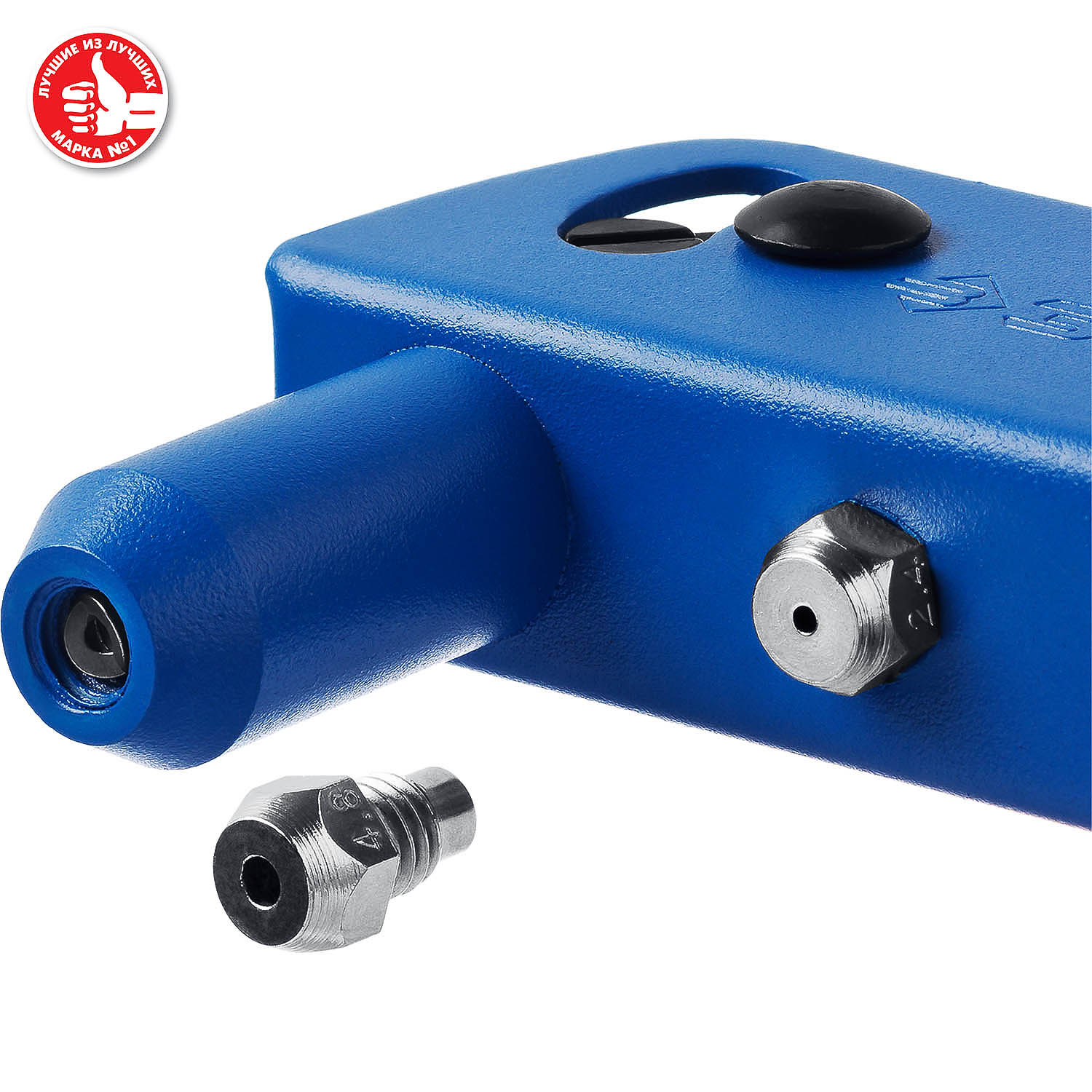 ЗУБР П-500, 2.4 - 4.8 мм, 260 мм, заклепочник стальной корпус, Профессионал (31190)