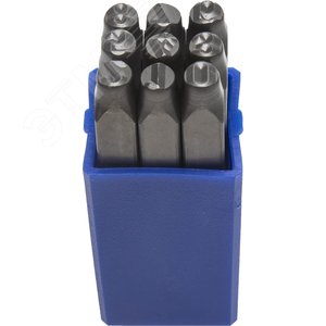 ЗУБР 6 мм, арабские, штамповочные цифровые клейма, Профессионал (21501-06)