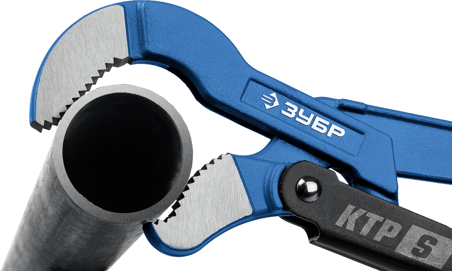 ЗУБР №0, 1/2″, 240 мм, трубный ключ с изогнутыми губками ТИП ″У″, Профессионал (27336-0)