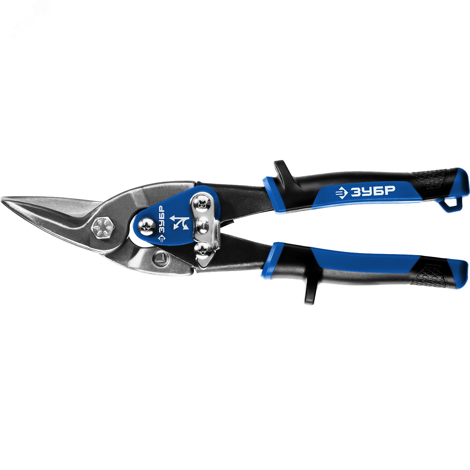 ЗУБР 250 мм, левые ножницы по металлу, Профессионал (23130-L)