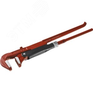 ЗУБР №1, 1″, 330 мм, трубный ключ с прямыми губками (27314-1)