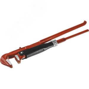 ЗУБР №0, 3/4″, 280 мм, трубный ключ с прямыми губками (27314-0)