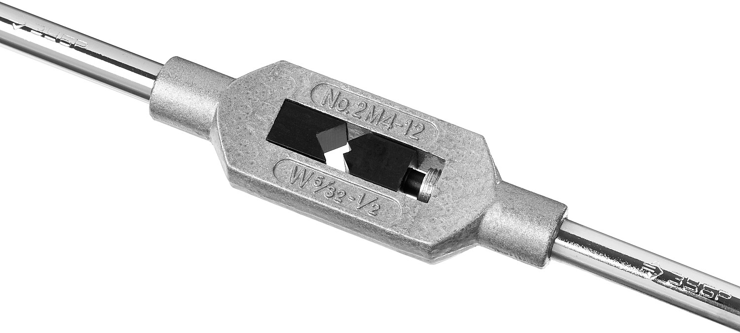 ЗУБР для М4-М12 №2, метчикодержатель с регулируемыми вкладышами (28131-2)