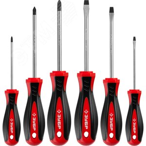 ЗУБР Мастер-6, 6 предм, набор отвёрток (25066)