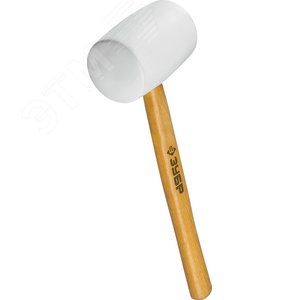 ЗУБР 680 г, белая, резиновая киянка (20511-680)