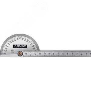 ЗУБР 145 мм, нерж. сталь, транспортир, Профессионал (34292)