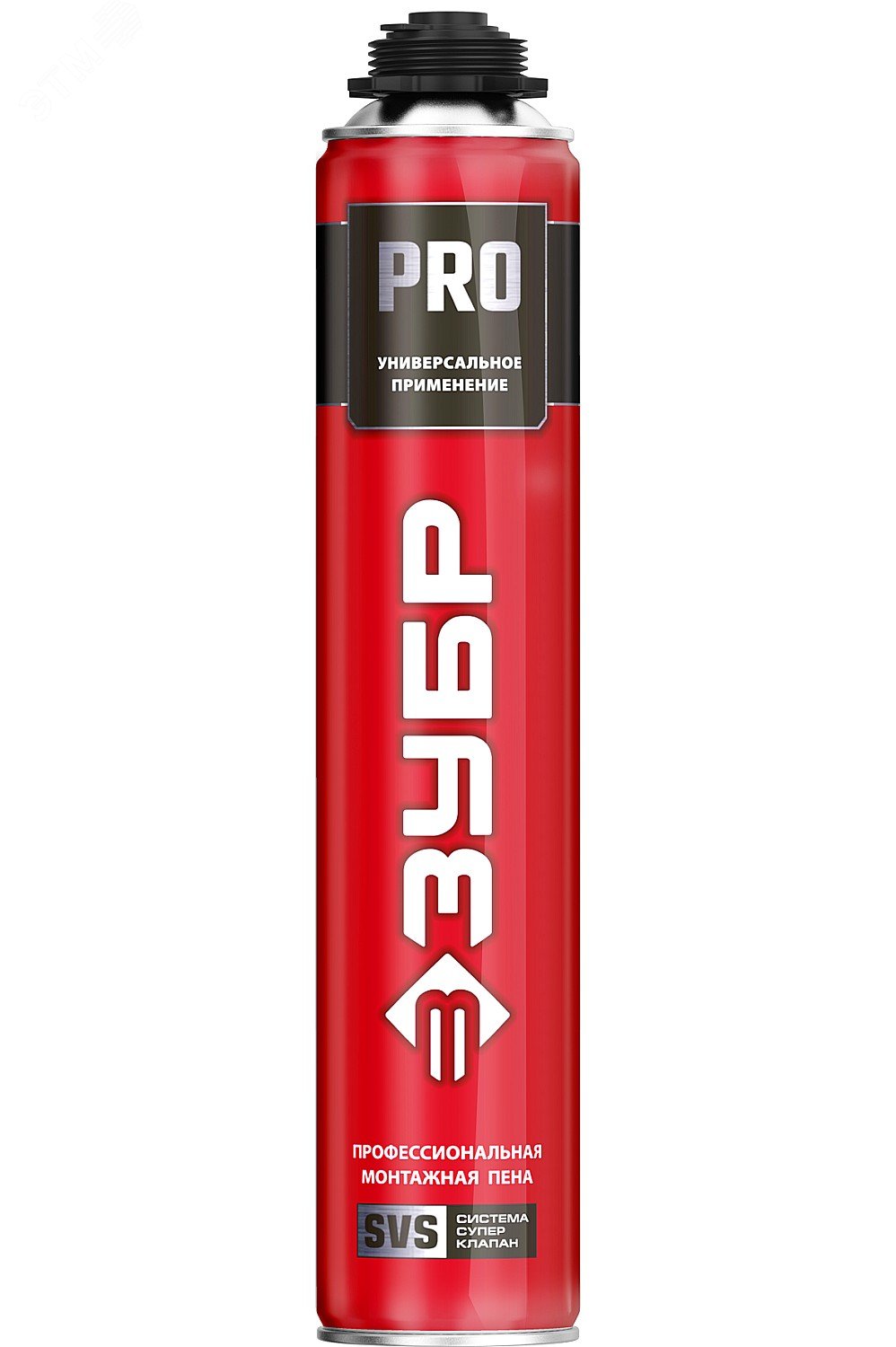 ЗУБР PRO, 750 мл, пистолетная, всесезонная, SVS, выход до 45л, профессиональная, монтажная пена (41145)