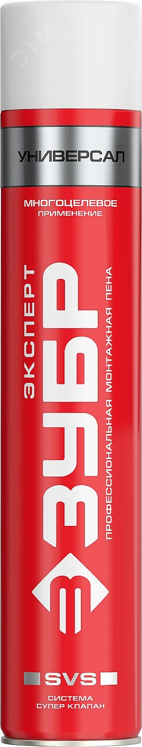 ЗУБР STD, 750 мл, адаптерная, всесезонная, SVS, монтажная пена (41143)