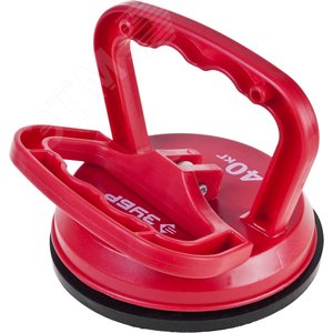 ЗУБР 40 кг, на присоске, одинарный пластмассовый подъемник (33724-1)