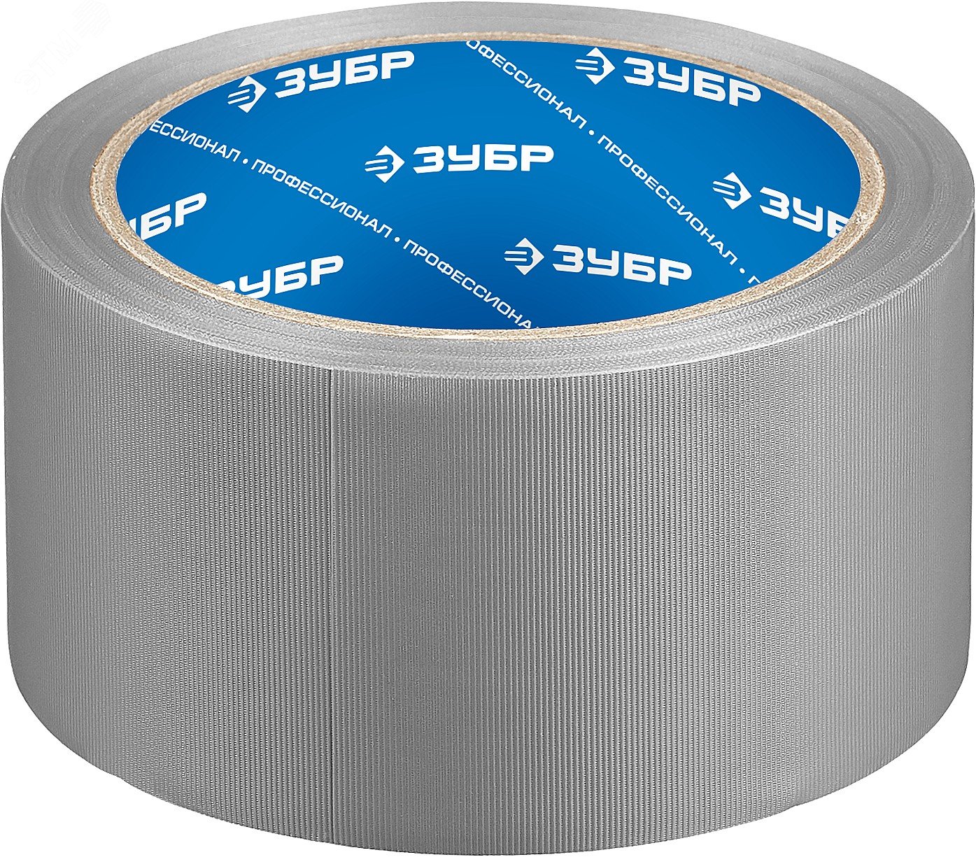 ЗУБР Рефил, 50 мм, 25 м, серая, универсальная, клейкая лента ПВХ, Профессионал (12075-50-25)