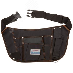 ЗУБР нейлоновый, пояс для инструментов с 9 карманами (38653)