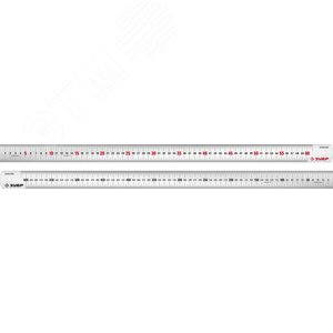 ЗУБР Про-60, длина 0.60 м, усиленная нержавеющая линейка, Профессионал (34280-060)