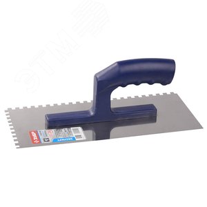 ЗУБР 130 х 280 мм, зуб 6 х 6 мм, штукатурная гладилка, Профессионал (0804-06)