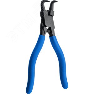 ЗУБР 170 мм, изогнутые губки, внутренний съемник стопорных колец, Профессионал (22821-2)