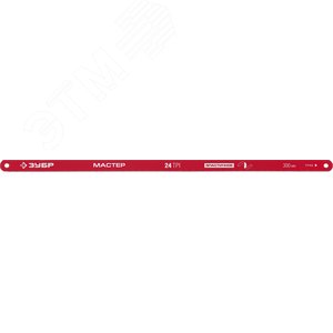 ЗУБР МАСТЕР-24, 24 TPI, 300 мм, 10 шт, гибкое полотно по металлу (15853-24-10)