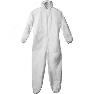 ЗУБР р. 52-54, защитный комбинезон из спанбонда, микропористый материал 50гр/м2, Профессионал (11609-52)