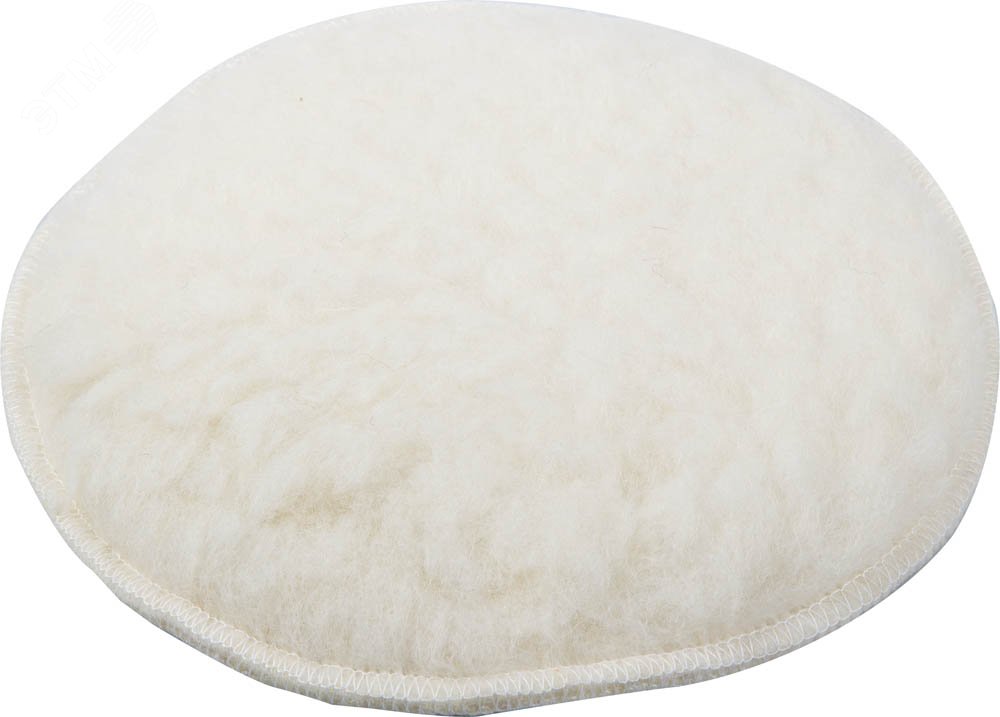 ЗУБР 150 мм, натуральный мех, полировальная насадка, Профессионал (3596-150)