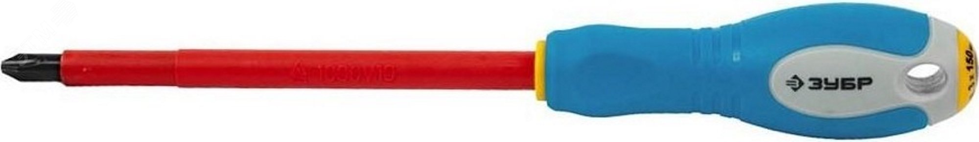 ЗУБР Элекутрик, диэлектрическая отвертка, Профессионал (25262-3-150)