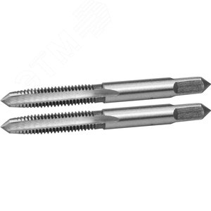 ЗУБР М5 x 0.8 мм, сталь 9ХС, комплект ручных метчиков (4-28006-05-0.8-H2)