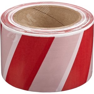ЗУБР 75 мм, 200 м, красно-белая, сигнальная лента (12240-75-200)