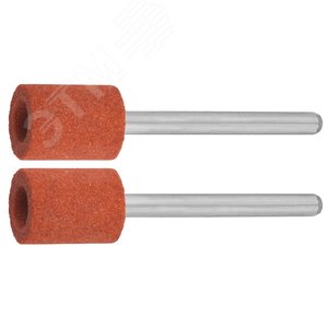 ЗУБР 2 шт, 9.5 x 12.7 х 3.2 мм, L 45 мм, P 120,набор абразивных шлифовальных втулок (35911)