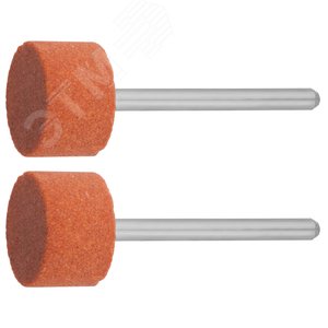 ЗУБР 2 шт, 15.0 x 10.0 х 3.2 мм, L 45 мм, P 120, набор абразивных шлифовальных кругов (35910)