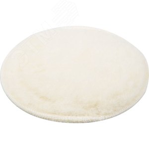 ЗУБР 125 мм, искусственный мех, полировальная насадка, Профессионал (3595-125)