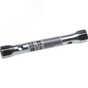 ЗУБР 14 х 15 мм, торцовый трубчатый ключ (27162-14-15)