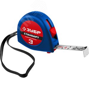 ЗУБР 3 м х 16 мм, рулетка (34016-3)