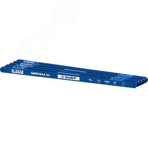 ЗУБР Биметалл-24, 24 TPI, 300 мм, Биметаллическое полотно по металлу, Профессионал (15855-24)