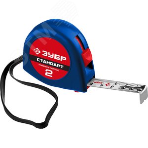 ЗУБР 2 м х 16 мм, рулетка (34016-2)