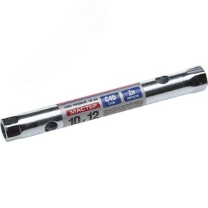 ЗУБР 10 х 12 мм, торцовый трубчатый ключ (27162-10-12)