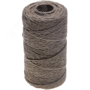 ЗУБР 90 м, 4-ниточный, d 1.2 мм, 1120 ктекс, 24 кгс, джутовый шпагат (50120-090)