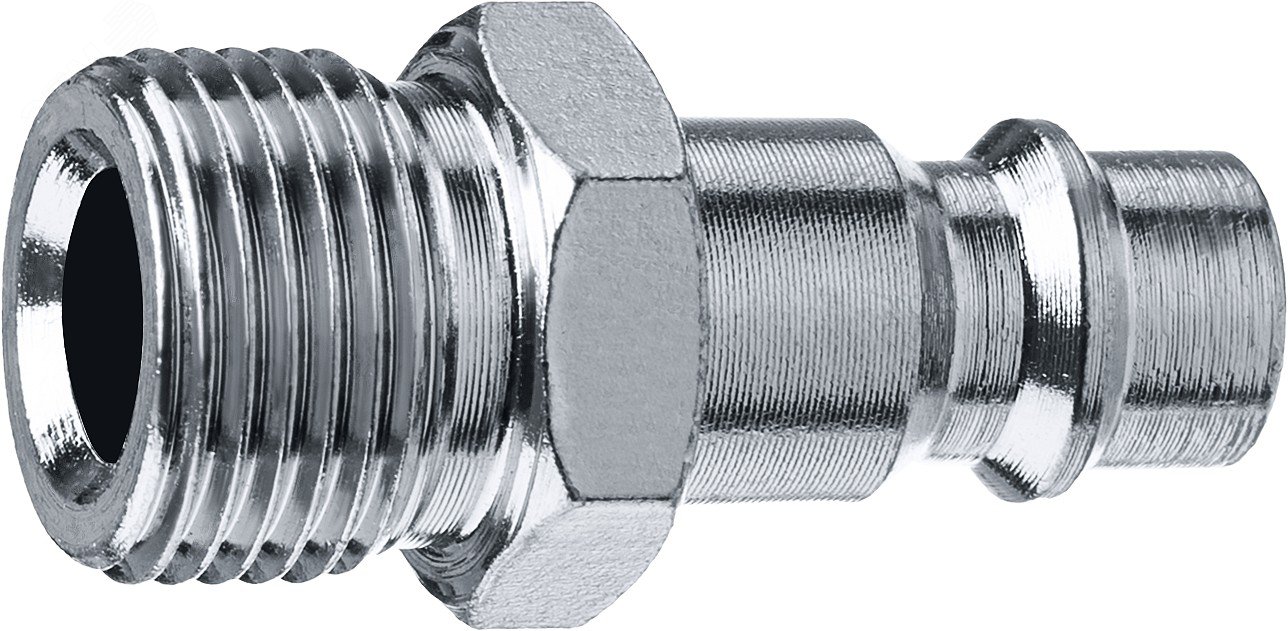 ЗУБР 3/8″M - рапид штуцер, переходник, Профессионал (64915-3/8)