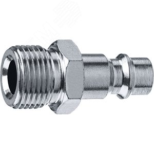 ЗУБР 3/8″M - рапид штуцер, переходник, Профессионал (64915-3/8)