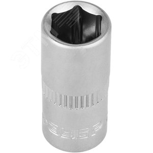 ЗУБР FLANK, 1/4″, 8 мм, торцовая головка (27715-08)