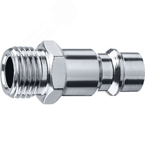 ЗУБР 1/4″M - рапид штуцер, переходник, Профессионал (64915-1/4)