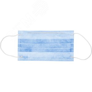 ЗУБР 5 шт, гипоаллергенная, трехслойная техническая защитная маска, Профессионал (11107-H5)