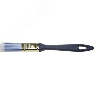 ЗУБР АКВА, КП-13, 20 мм, 3/4″, искусственная щетина, пластмассовая ручка, для высокотекучих ЛКМ, плоская кисть (4-01013-020)