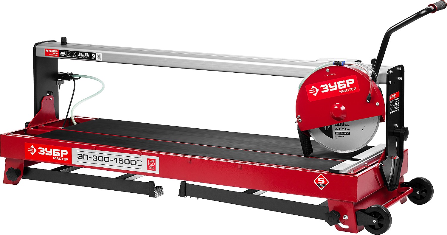 ЗУБР 1200 мм, d 300 мм, 1500 Вт, электрический плиткорез (ЭП-300-1500C)