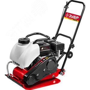 ЗУБР 15 кН, 80 кг, бензиновая виброплита (ВПБ-15 Г)