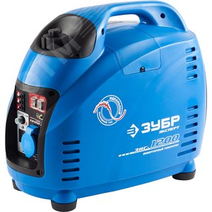 ЗУБР 1200 Вт, инверторный генератор, Профессионал (ЗИГ-1200)