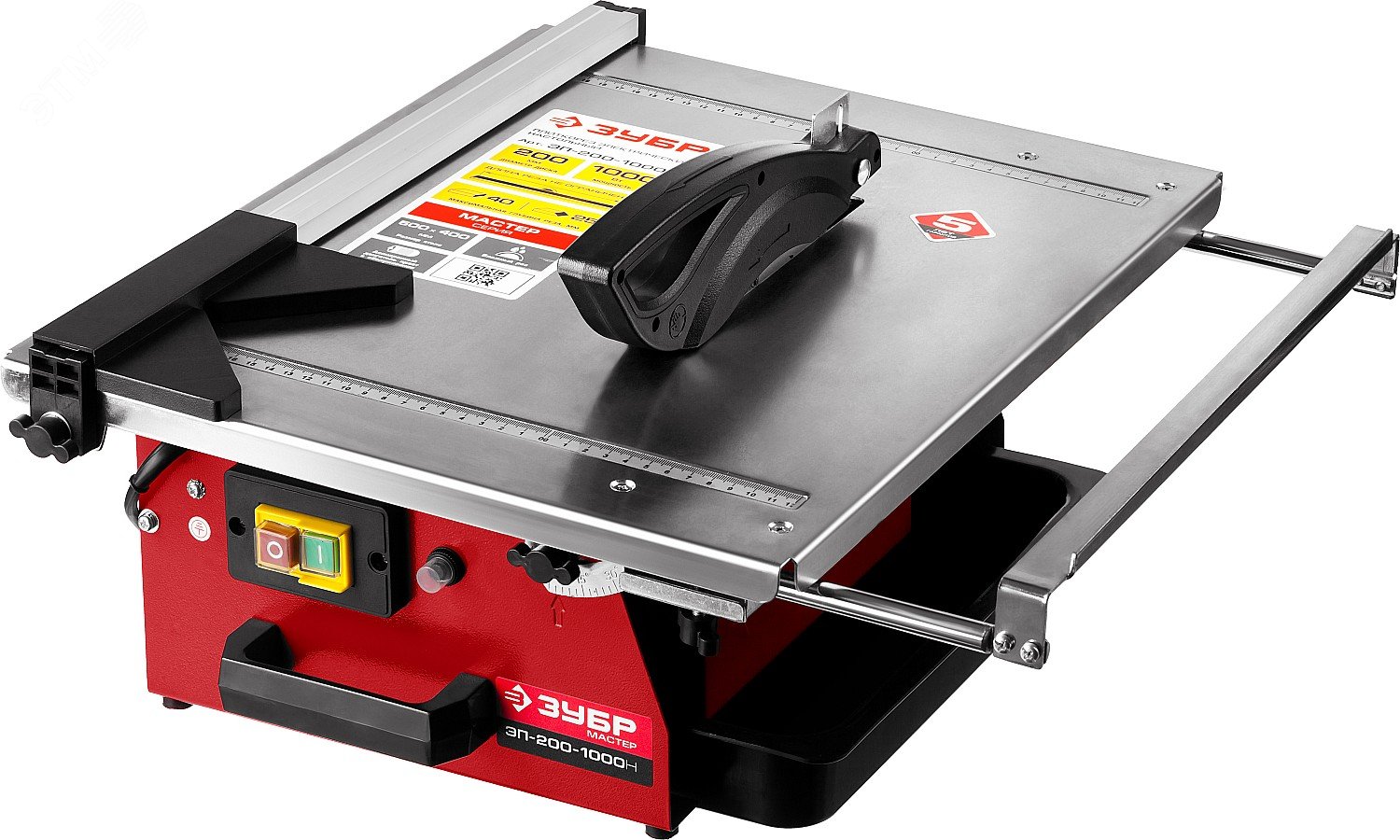 ЗУБР 920 мм, d 200 мм, 1000 Вт, электрический плиткорез (ЭП-200-1000С)
